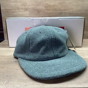 Supreme Mens Hat Polar Fleece 6 Panel Polartec OS Charcoal FW16 Streetwear Grey